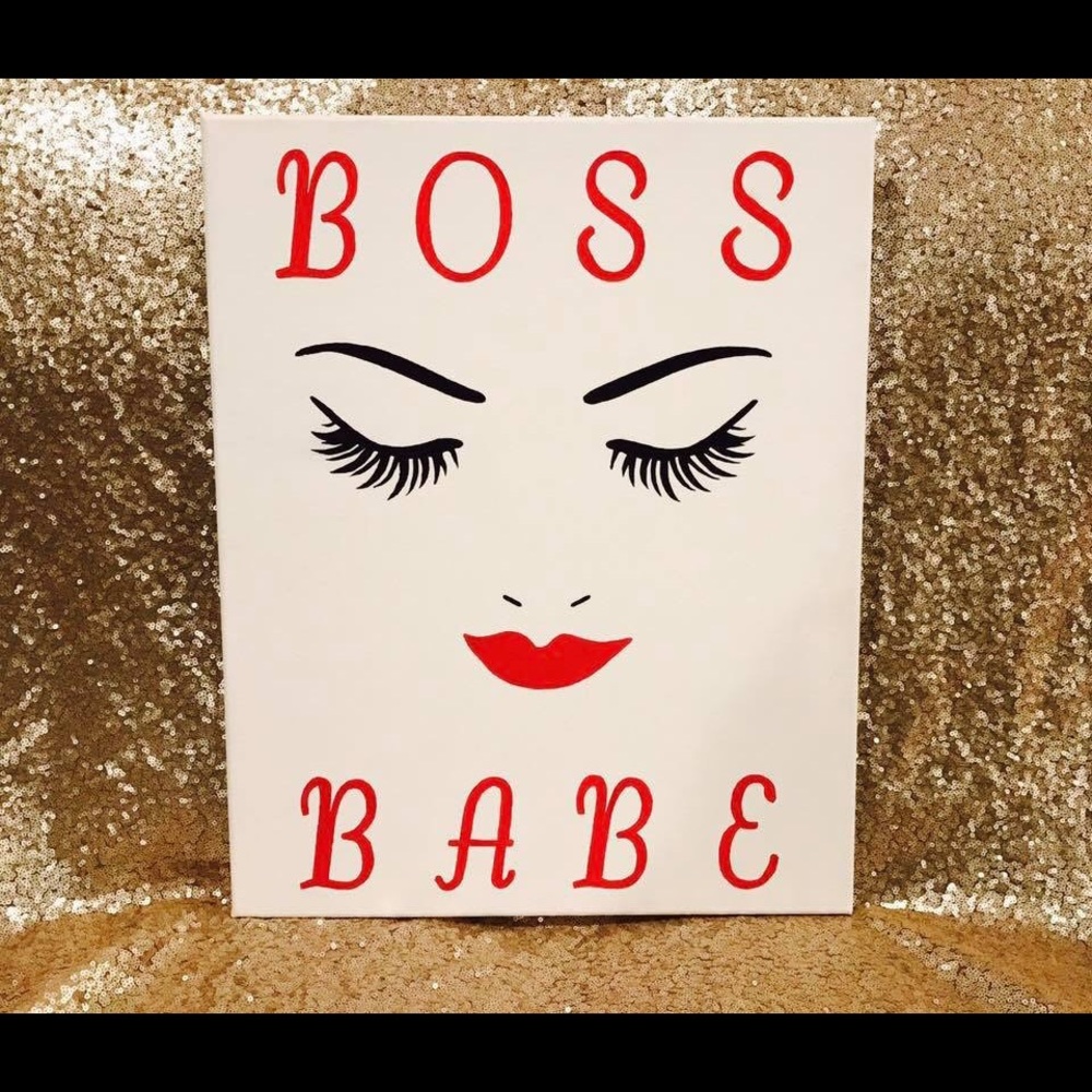 Boss Babe Canvas ❤️